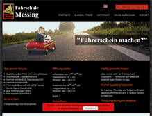 Tablet Screenshot of fahrschule-darmstadt.de